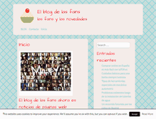 Tablet Screenshot of fansblog.es